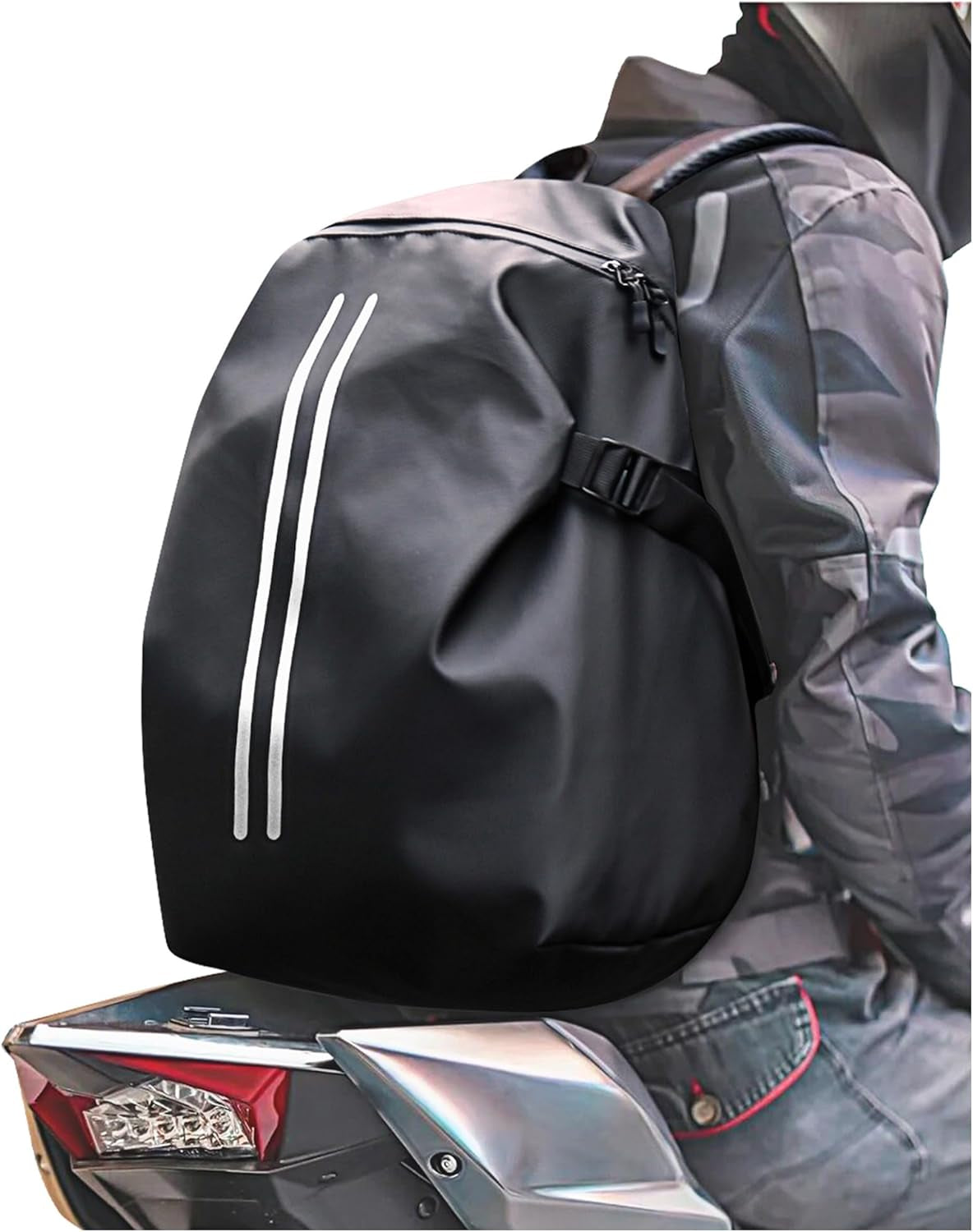 Motorcycle Backpack,Waterproof Helmet Backpack for Men,Motorcycle Accessories,Travel Backpack