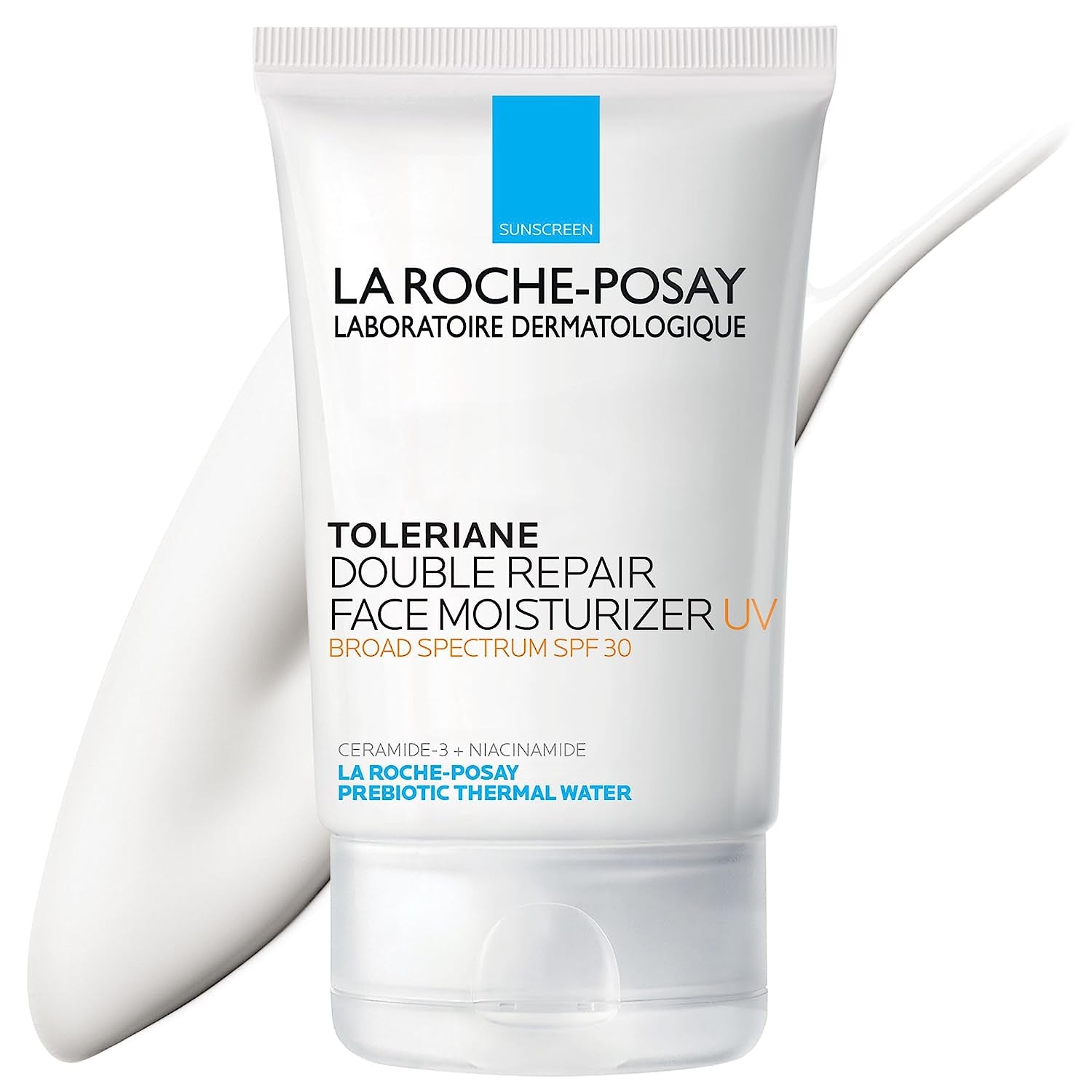 La Roche-Posay Toleraine Skin Care Set, Double Repair Face Moisturizer 100Ml & Purifying Foaming Facial Cleanser 50Ml, Oil Free Moisturizer & Face Wash for Oily Skin, Formulated with Niacinamide